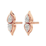 Mode | Pear Duo Lab-Grown Diamond Studs - Nivara