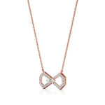 Foreva | Marquise & Round Lab Grown Diamonds Loop Pendant - Nivara