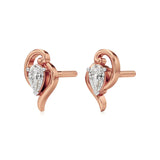 Amaya | Pear Soliltaire Lab-Grown Diamond Studs