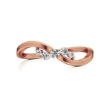 Foreva | Round Lab-Grown Diamond 5-Stone Band - Nivara