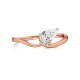 Mirage | Lab-Grown Diamond Solitaire Ring - Nivara