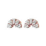 Mode | Round & Marquise Lab-Grown Diamond Swirl Studs - Nivara