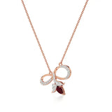 Foreva | Classic Ruby & Diamond Infinity Pendant - Nivara