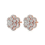 Flora | Round Lab-Grown Diamond Studs - Nivara