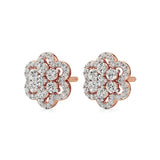 Flora | Round Lab-Grown Diamond Studs - Nivara