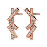Mode | Round Lab-Grown Diamonds Clustered Studs - Nivara