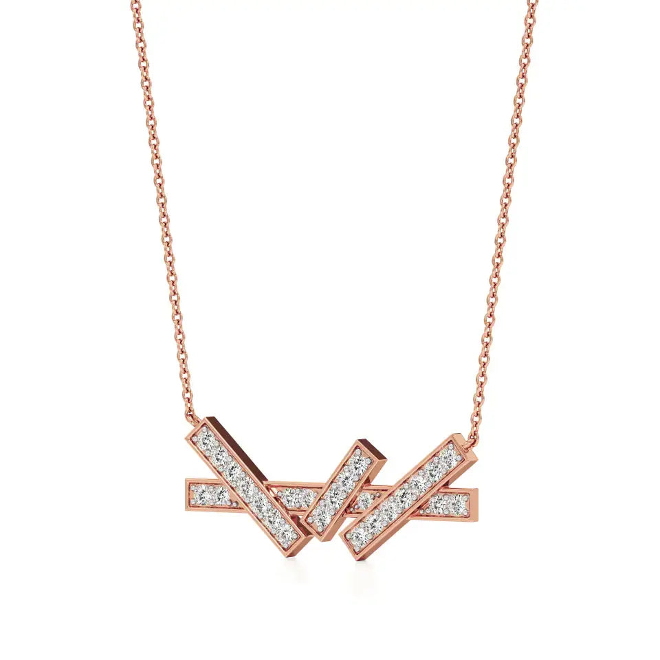 Mode | Round Lab Grown Diamonds Pendant - Nivara