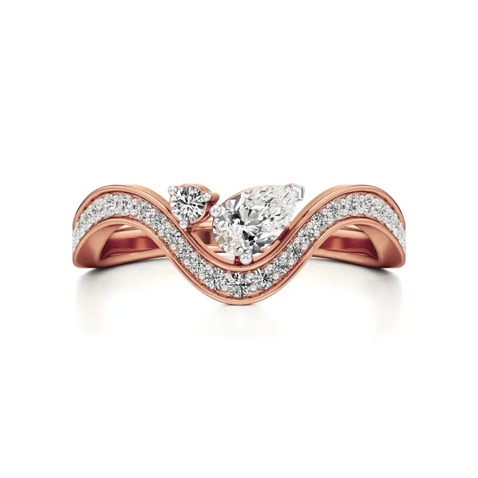 Amara | Lab-Grown Diamond Halo Ring - Nivara