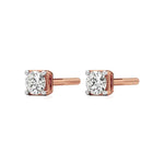 Thea | 4-Prong Round Lab-Grown Diamond Stud - Nivara
