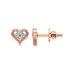 Sneh | Round Lab-Grown Diamonds Studs - Nivara