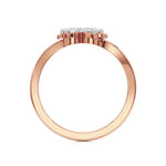 Flora | Lab-Grown Diamond Three-Stone Ring - Nivara