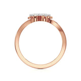 Flora | Lab-Grown Diamond Three-Stone Ring - Nivara
