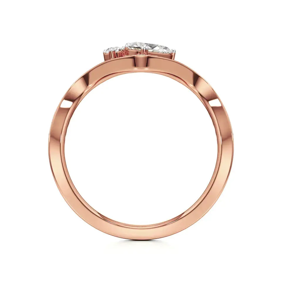 Amara | Lab-Grown Diamond Halo Ring - Nivara