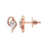 Amaya | Pear Soliltaire Lab-Grown Diamond Studs