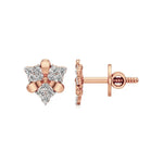 Flora | Round Lab-Grown Diamonds Clustered Studs - Nivara