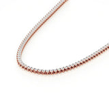 Sutra | Round Lab Grown Diamonds Tennis  Necklace