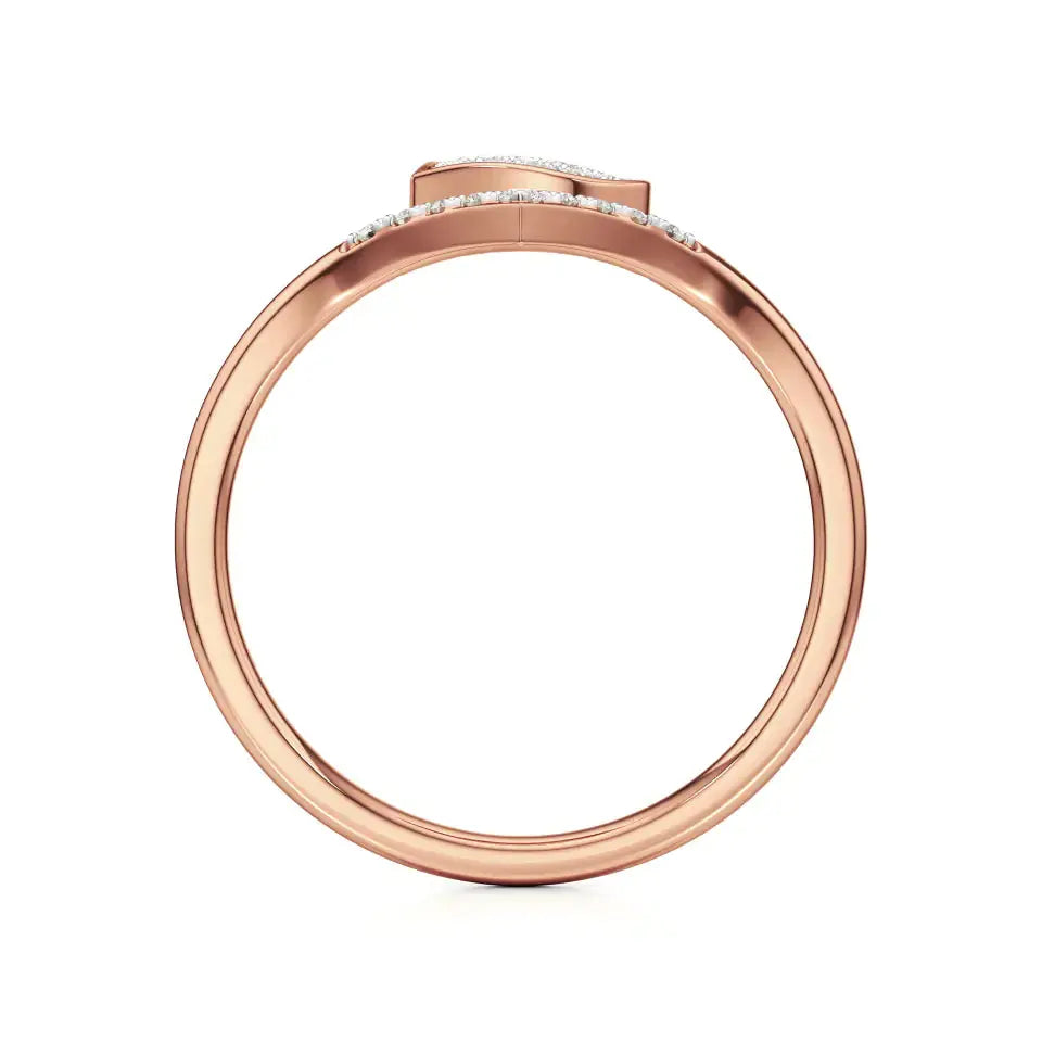 Sneh | Heart Setting Ring - Nivara