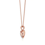 Foreva | Round Lab Grown Diamonds Infinity Loop Pendant - Nivara