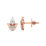 Amaya | Pear & Round Lab-Grown Diamond Duo Studs
