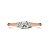 Aria | Lab-Grown Diamond Three-Stone Ring - Nivara