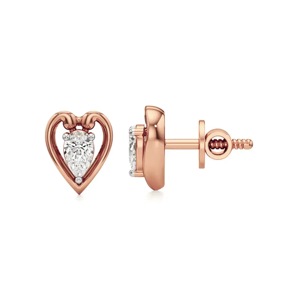 Sneh | Pear Lab-Grown Diamonds Studs - Nivara