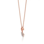 Foreva | Pear & Round Lab Grown Diamonds Infinity  Pendant - Nivara