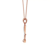 Mode | Round Lab Grown Diamonds Pendant - Nivara
