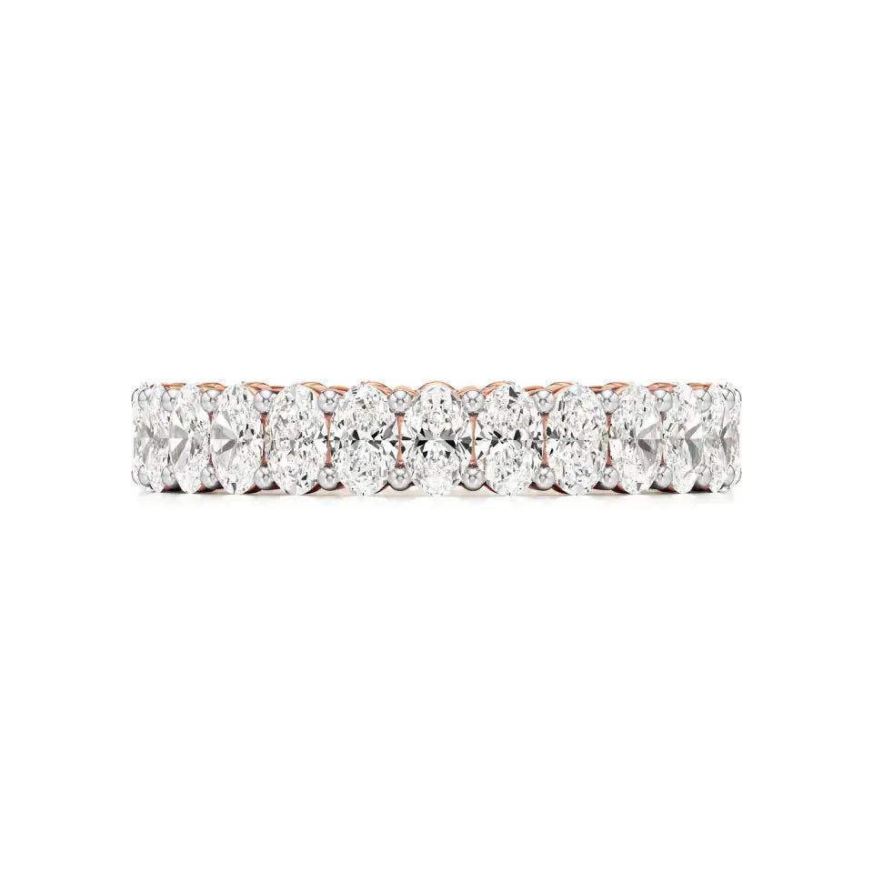 Foreva | Oval Stones Lab-Grown Diamond Ring - Nivara