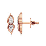Mode | Pear Duo Lab-Grown Diamond Studs - Nivara