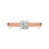Amora | Cushion Lab-Grown Diamond Solitaire Ring - Nivara