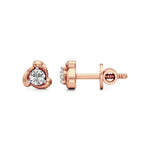 Mirage | Round Lab-Grown Diamonds Studs - Nivara