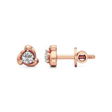 Mirage | Round Lab-Grown Diamonds Studs - Nivara