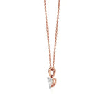 Sneh | Heart-Cut Solitaire Lab Grown Diamond Pendant - Nivara