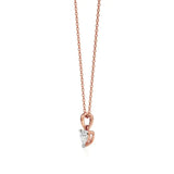 Sneh | Heart-Cut Solitaire Lab Grown Diamond Pendant - Nivara