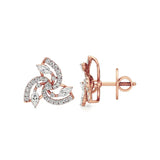 Mode | Round Lab-Grown Diamonds Halo Studs - Nivara