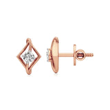 Amaya | Round Solitaire Lab-Grown Diamond Studs