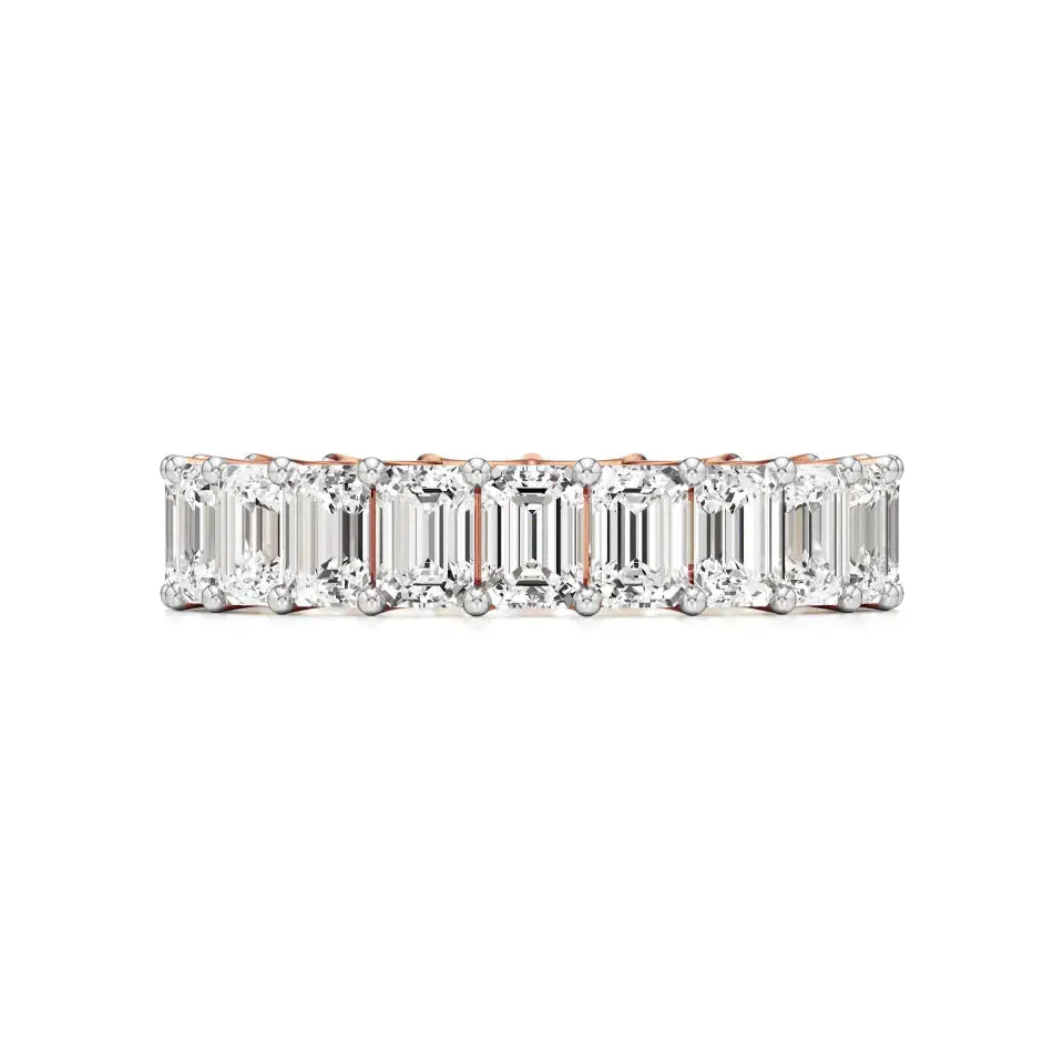 Foreva | Emerald Lab-Grown Diamond Ring - Nivara