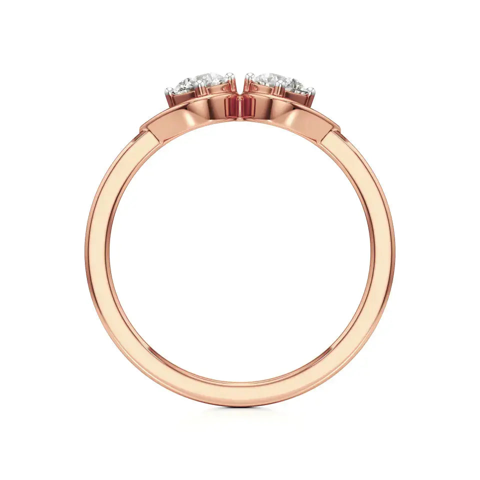 Mode | Round Lab-Grown Diamond Ring - Nivara