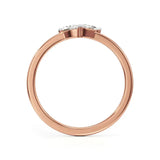 Mode | Marquise & Pear Lab-Grown Diamond Solitaire Ring - Nivara