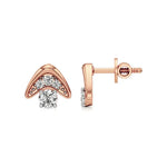 Mode | Round Lab-Grown Diamonds Clustered Studs - Nivara