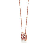 Foreva | Marquise & Round Lab Grown Diamonds Loop Pendant - Nivara