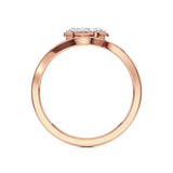Flora | Lab-Grown Diamond Three-Stone Ring - Nivara