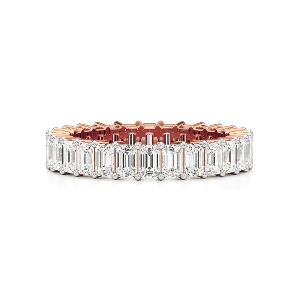 Foreva | Emerald Lab-Grown Diamond Ring - Nivara