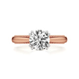 Amora | Round Lab-Grown Diamond Solitaire Ring