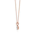 Thea | Oval-Cut Solitaire Lab Grown Diamond 4-Prong Setting Pendant - Nivara