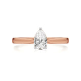 Amora | Pear Lab-Grown Diamond Solitaire Ring