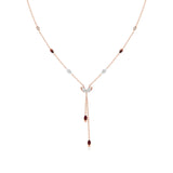 Sutra | Marquise-Cut Rubies & Lab Grown Diamonds Necklace