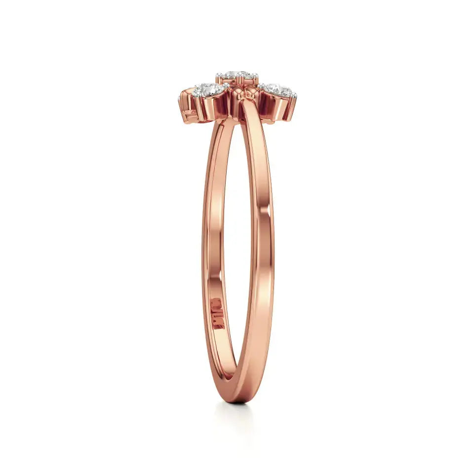 Flora | Lab-Grown Diamond 5-Stone Band - Nivara