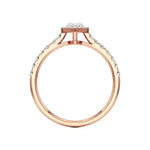 Mira | Round & Marquise Lab-Grown Diamond Halo Ring - Nivara