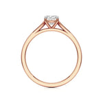 Amora | Cushion Lab-Grown Diamond Solitaire Ring - Nivara